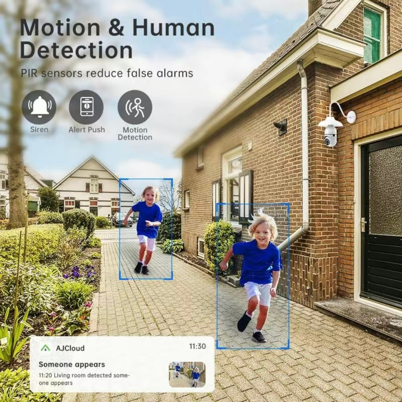 Sight Security® Ampoule intelligente 360° avec caméra de sécurité intégrée (BF)